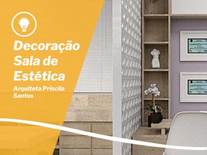 Clínica de Estética Decorada Com Cobogós -  Arquiteta Priscila Santos